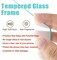12x16 Picture Frame in Gray- Use as 8.5x11 certificate frame with Mat or 12x16 Frame Without Mat -Modern Style Wood Composite Frame, with Tempered Glass - diploma frame Formats for Wall